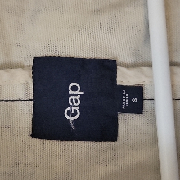 GAP Army Green Floral Camo Snap Button Festival Jacket - Picture 8 of 9